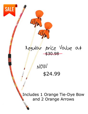 Orange Tie-Dye Spring Sale