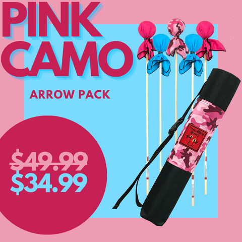 PINK CAMO Arrow Pack