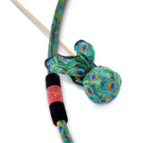 Peacock Bow with Peacock Arrow