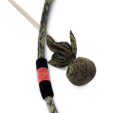 Python Bow with Gold Metallic Arrow