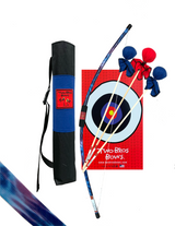 Blue Tie-Dye Archery Combo Set